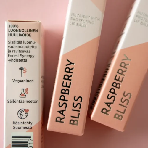 Raspberry Bliss Suojaava ja ravinnerikas huulivoide